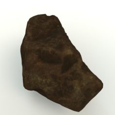 Dark Red Rock 3D model 3D Model