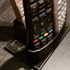 Support for remote controls (TV – Box – etc …) 3D Print Model