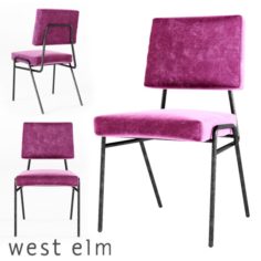 West Elm – Wire Frame Dining Chair 3D Model