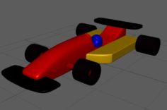 Toy Car  formula 1 3D Model