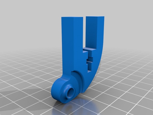Anet A8 Y-Axis belt tensioner with Ø3mm and Ø5mm hole Zahnriemenspanner Umlenkung Y-Achse 3D Print Model