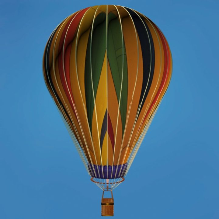 Hot air balloon 3D model 3D Model