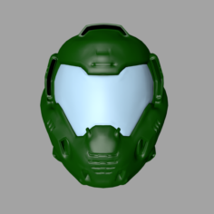 DOOM Helmet 3D Model