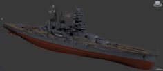 Kongo 1942 3D Model