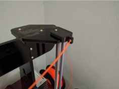 Tronxy P802M (Prusa i3) Filament Guide 3D Print Model