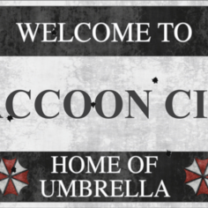 Welcome to Raccoon City – Resident Evil 3D Print Model