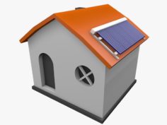 solar house 04 3D Model