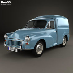 Morris Minor Van 1955 3D Model