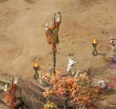 Forgotten tribe – banner 3D Model