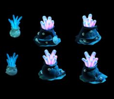 Forest – Strange Plant 02 3D Model