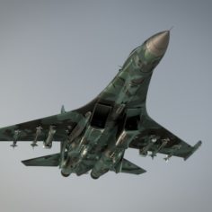 SU_27 FLANKER						 Free 3D Model