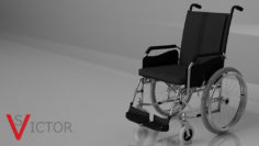 Wheelchair 3D Model