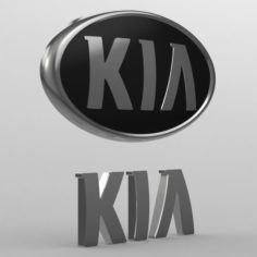 Kia logo 3D Model