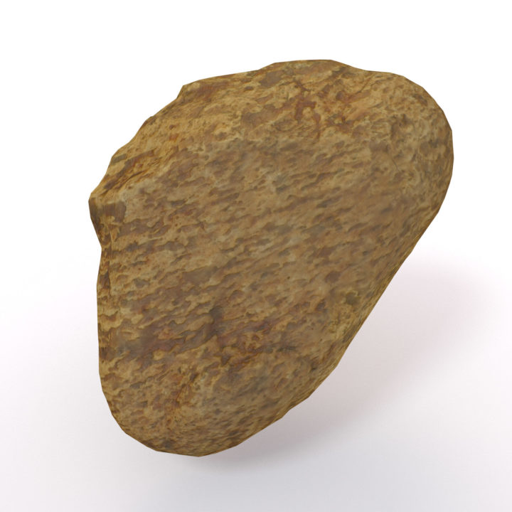 Stratified Rock 3D model 3D Model