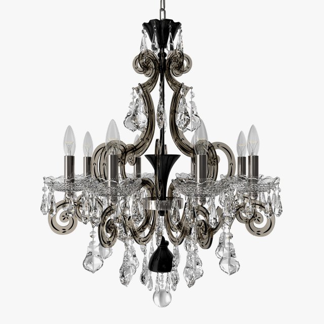 Schonbek – Capella chandelier model 3D Model