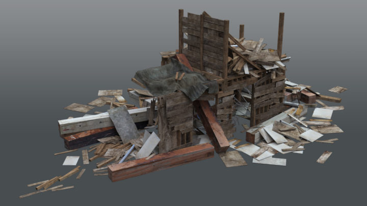 3D Ruin Debris Kit – Building A 3D Model