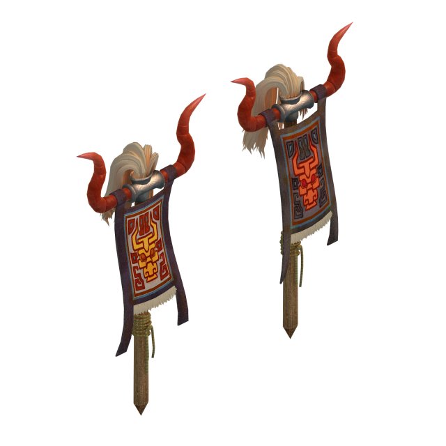 Devil Walled – Banner 3D Model