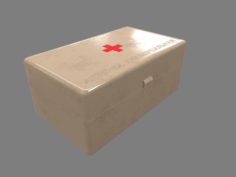 first aid kit 1 3D 3D Model