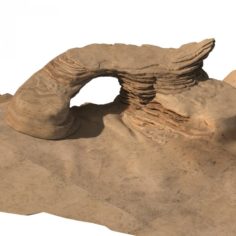 Yanmenguan – Rock 06 3D Model