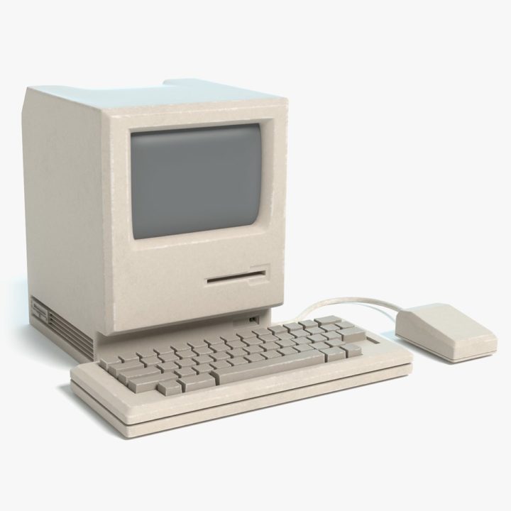 Old Computer 3D model 3D Model