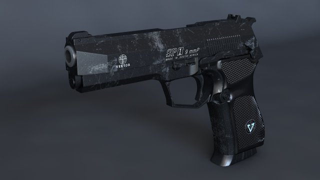 Vektor SP-1 3D Model