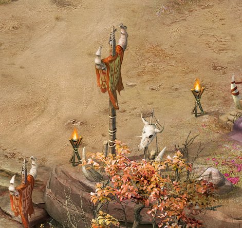 Forgotten tribe – banner 3D Model