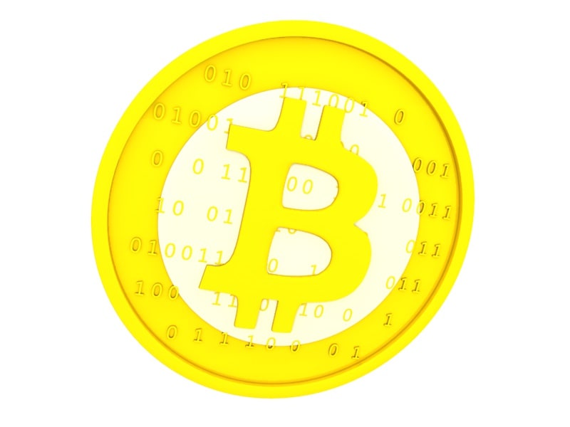 Bitcoin v1 3D model 3D Model