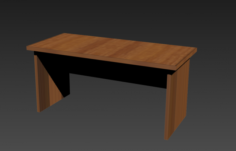Eazy office table 3D Model