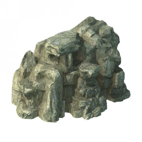 Mountain – Rock 035 3D Model