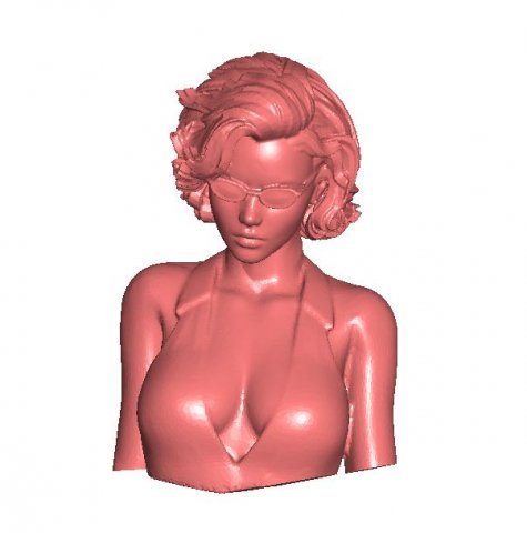 Nude girl 3 3D Model