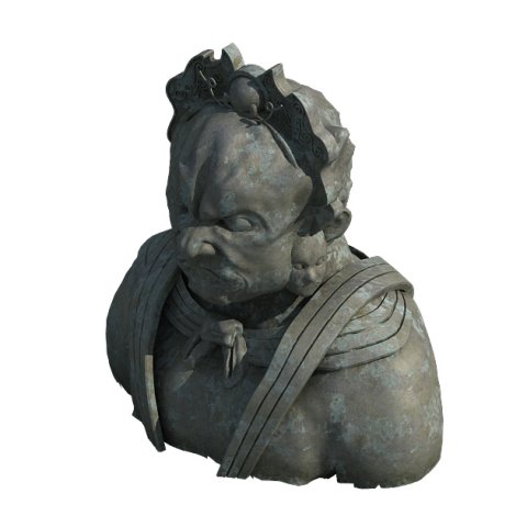 Large Stone Carving – Buddha 01 3D Model