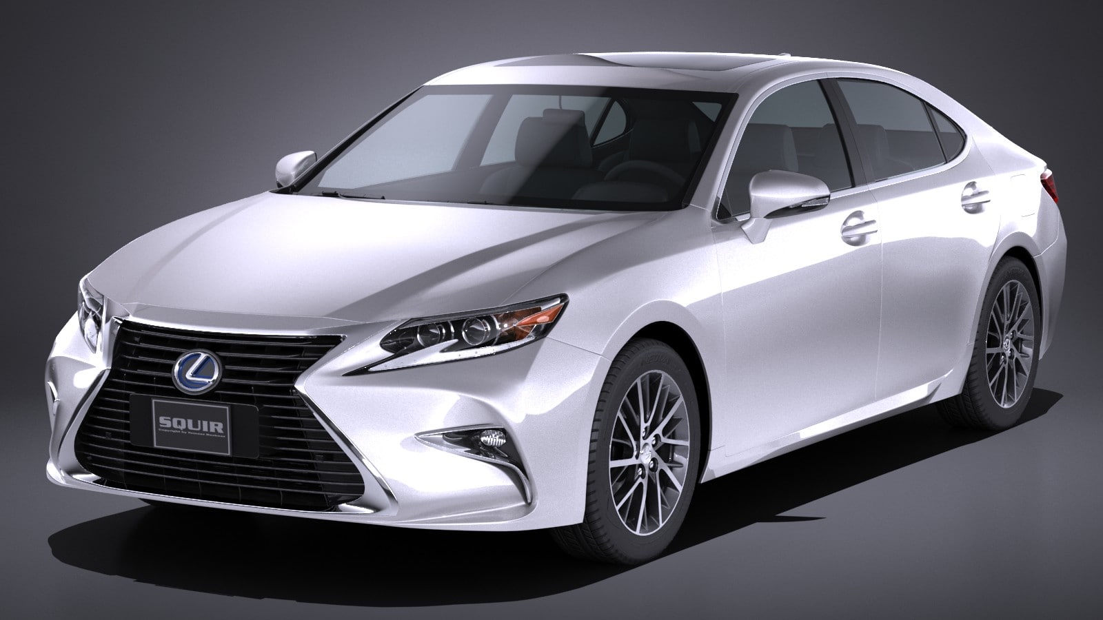 Lexus ES300h 2017 3D Model