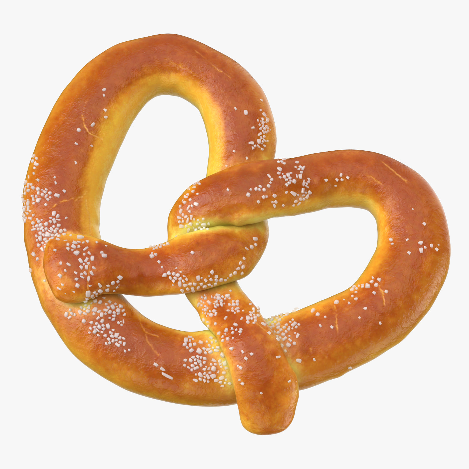 Pretzel Large 01 3D Model