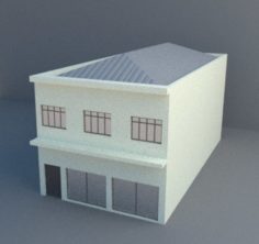 Commercial building 3D Model