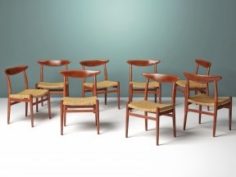 W2 Dining Chair 3D Model