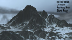 snow mountain 3D Model