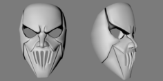 Mick Thomson Mask Slipknot 3D Model
