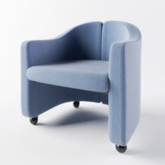Vray Ready Luxury Modern Chair 3D Model