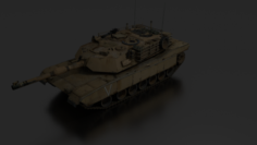 Free Tank Abrams Free 3D Model
