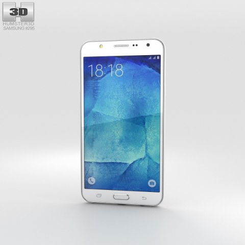 Samsung Galaxy J7 White 3D Model