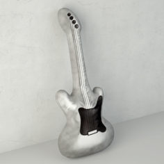 3D Guitar Soft toy / H&M Home 3D Model