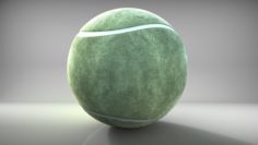 Tennis Ball Free 3D Model