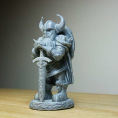 Viking Warrior 3D Print Model