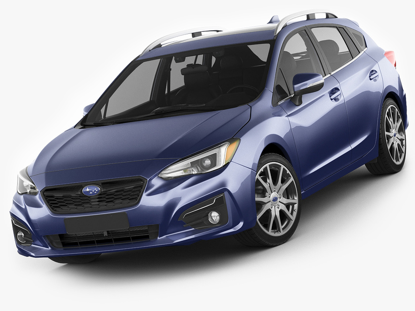 Subaru Impreza 5-door 2017 3D Model