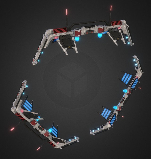 Anomaly GATE Free 3D Model