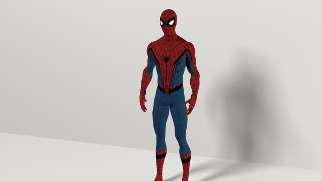 Spiderman Homecoming 3D Model