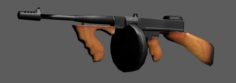 Tommy Gun 3D Model