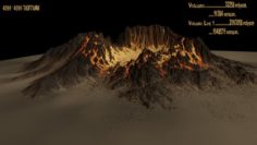 Volcano9 3D Model