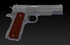 gun toon 3D Model