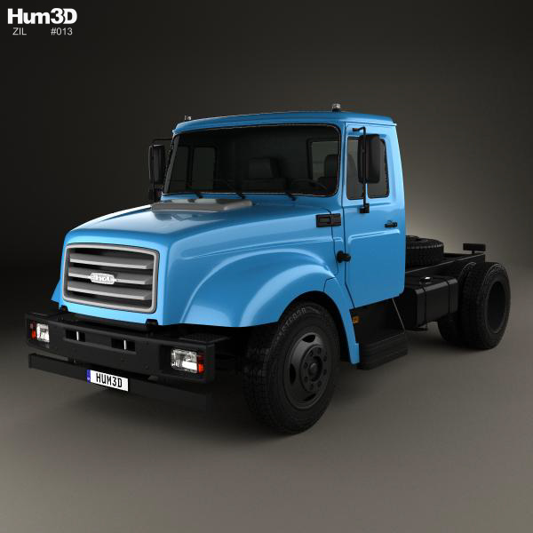 ZiL 43276T Tractor Truck 2015 3D Model